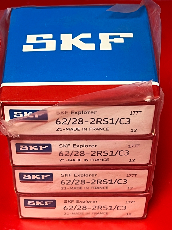 Подшипник 62/28-2RS1/C3 SKF размеры 28*58*16