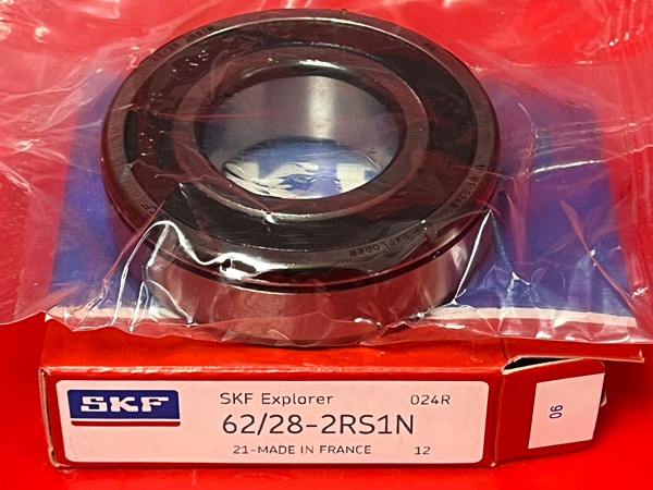Подшипник 62/28-2RS1N SKF размеры 28x58x16