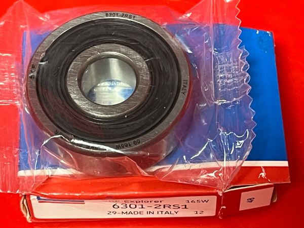 Подшипник 6301-2RS1 SKF аналог 180301 размеры 12x37x12