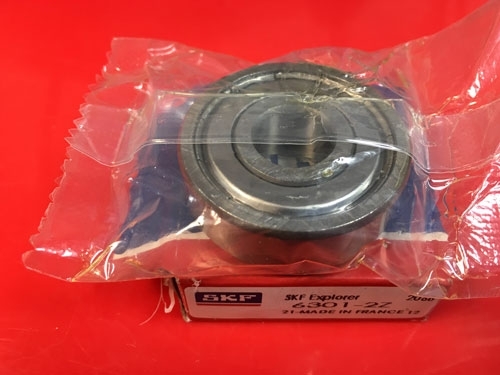 Подшипник 6301-2Z SKF аналог 80300 размеры 12х37х12