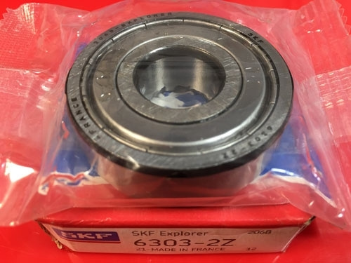 Подшипник 6303-2Z SKF аналог 80303 размеры 17x47x14