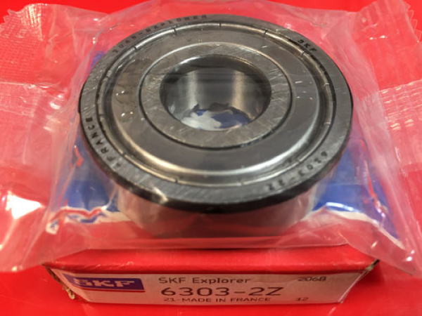 Подшипник 6303-2Z SKF аналог 80303 размеры 17x47x14