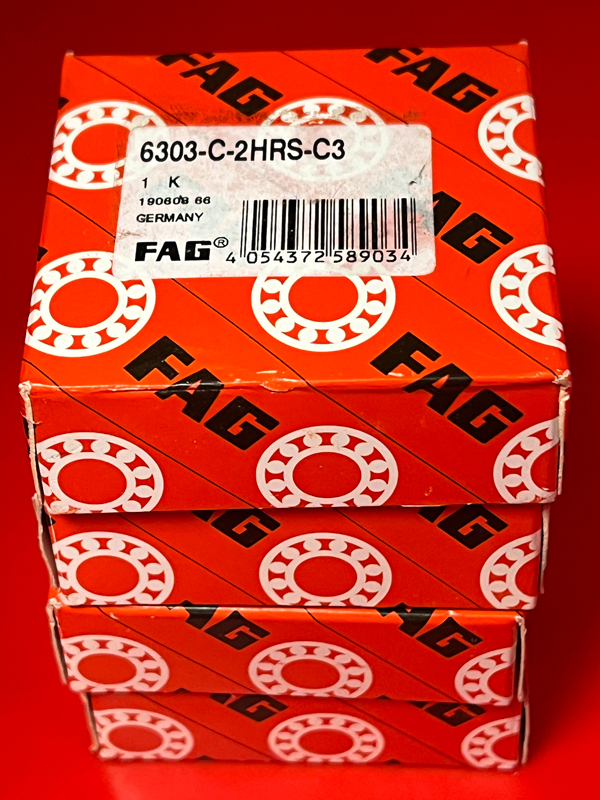 Подшипник 6303-C-2HRS-C3 FAG аналог 70-180303 размеры 17*47*14