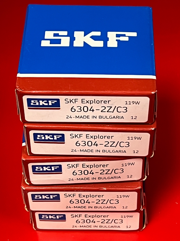Подшипник 6304-2Z/С3 SKF аналог 70-180304 размеры 20*52*15