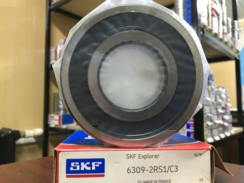 Подшипник 6309-2RS 1 С3 SKF аналог 180309 размеры 45*100*25