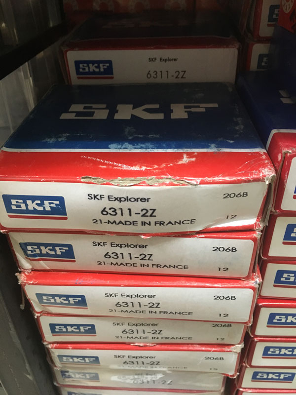 Подшипник 6311-2Z SKF аналог 80311 размеры 55x120x29