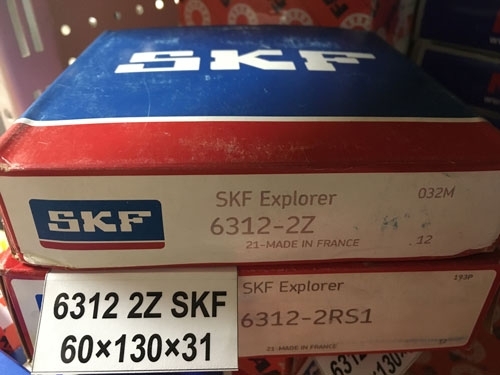 Подшипник 6312-2Z SKF аналог 80312 размеры 60x130x31