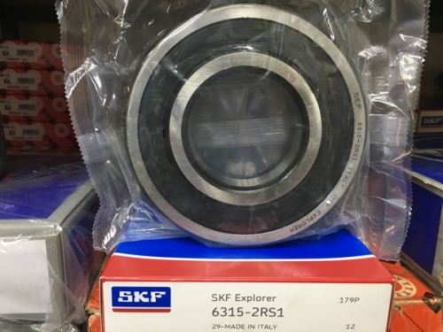 Подшипник 6315-2RS 1 SKF аналог 180315 размеры 75*160*37