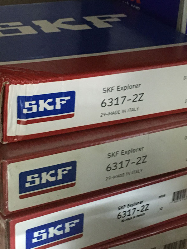 Подшипник 6317-2Z SKF аналог 80317 размеры 85х180х41