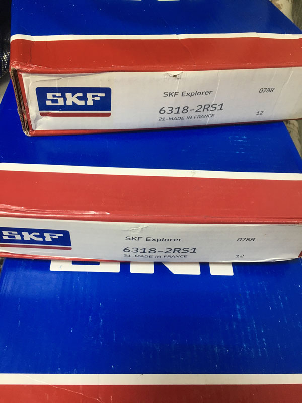 Подшипник 6318-2RS 1 SKF аналог 180318 размеры 90*190*43