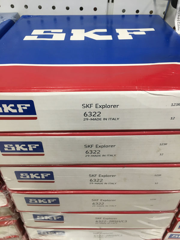 Подшипник 6322 SKF аналог 322 размеры 110х240х50