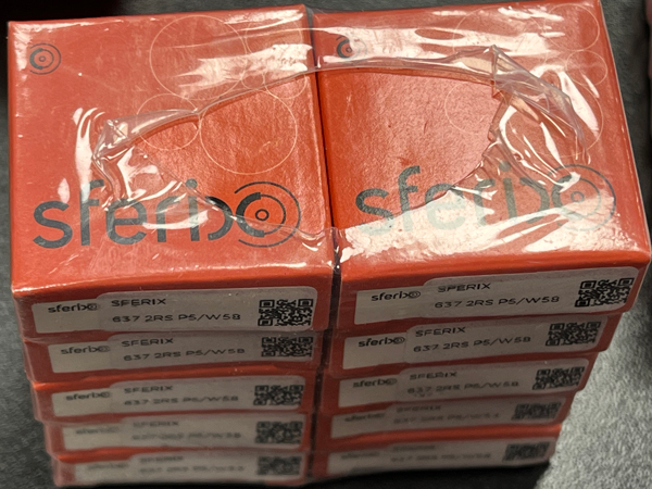 Подшипник 637-2RS.P5/W58 SFERIX аналог 5-180037 размеры 7*26*9