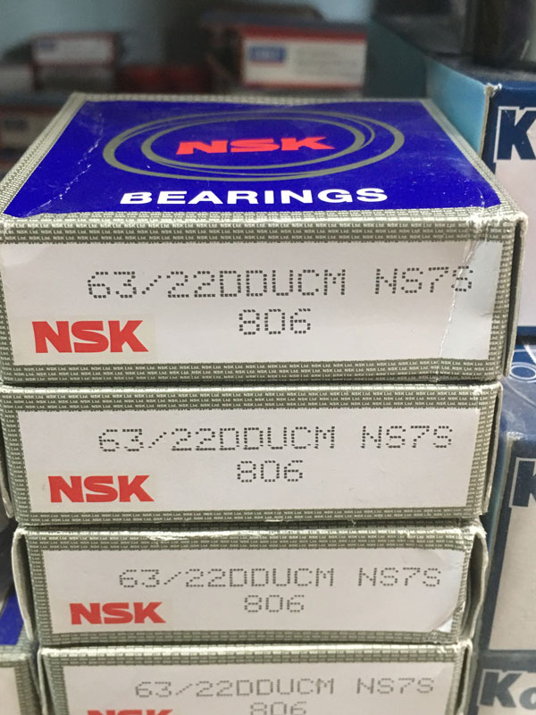 Подшипник 63/22 DDU NSK размеры 22x56x16