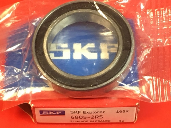 Подшипник 6805-2RS SKF аналоги 1180805, 61805-2RS, 1000805-2RS размеры 25*37*7