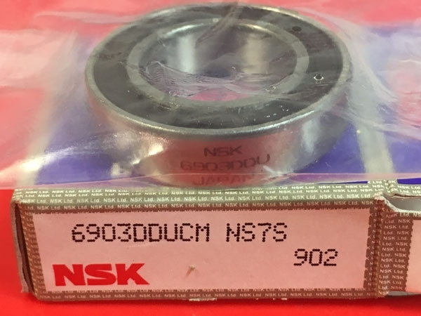 Подшипник 6903 DDU CM NSK аналог 1180903 (1000903-2RS, 61903-2RS) размеры 17x30x7