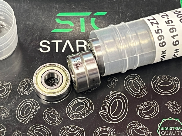 Подшипник 695-ZZ.P6 STC аналоги 619/5-2Z.P6, 6-1080095, 6-1000095-2Z размеры 5*13*4