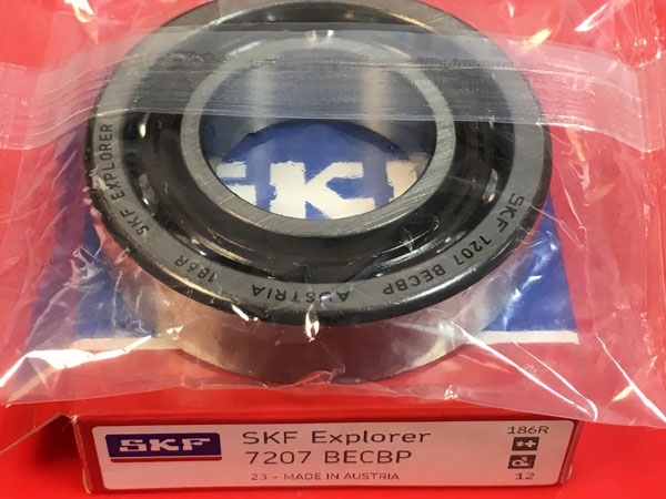 Подшипник 7207 BECBР SKF аналог 66207 размеры 35x72x17