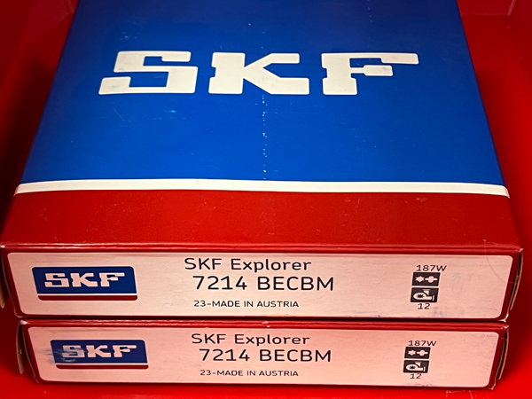 Подшипник 7214 BECBM SKF аналог 66214Л размеры 70*125*24
