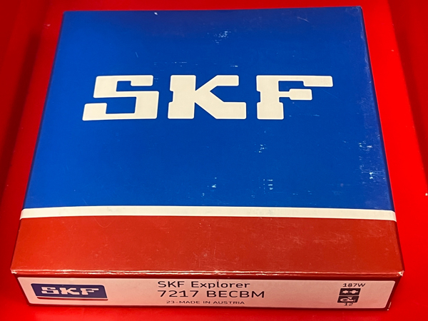 Подшипник 7217 ВECBM SKF аналог 66217Л размеры 85*150*28