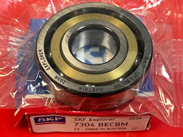 Подшипник 7304 BECBM SKF аналог 66304Л размеры 20*52*15