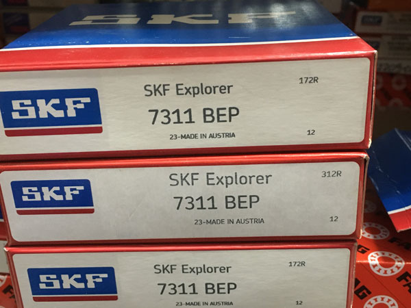 Подшипник 7311 BEP SKF аналог 66311 размеры 55х120х29