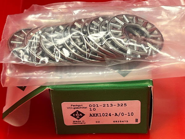 Подшипник AXK1024-A INA аналог 999800 размеры 10/24/2