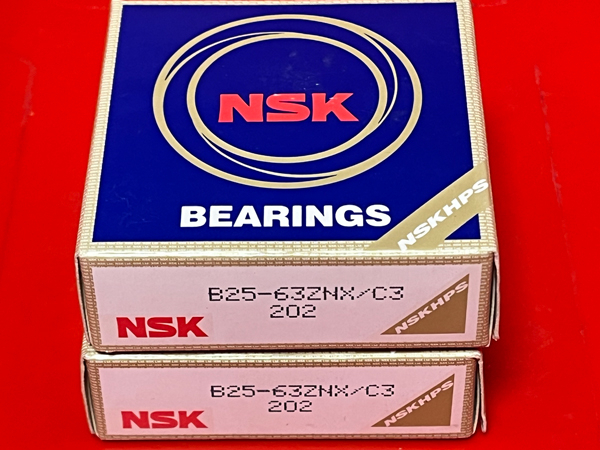 Подшипник B25-63ZNX/C3 NSK размеры 25/63/18