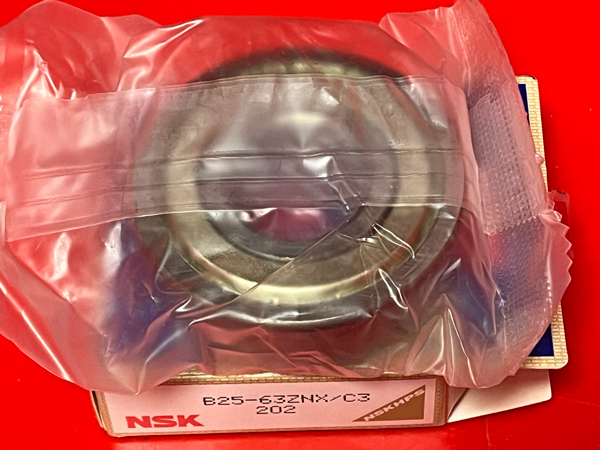 Подшипник B25-63ZNX/C3 NSK размеры 25x63x18
