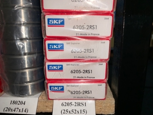 Подшипник 6205-2RS1 (25х52х15) SKF