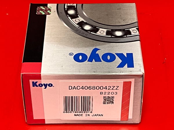 Подшипник DAC40680042ZZ Koyo размеры 40*68*42
