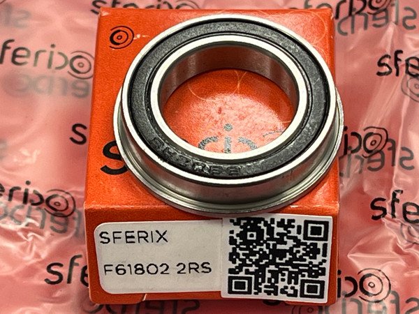 Подшипник F61802-2RS SFERIX размеры 15*24/26*5