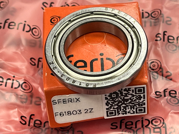 Подшипник F61803-2Z SFERIX размеры 17x26/28x5