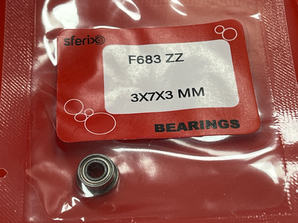 Подшипник F683-ZZ SFERIX размеры 3x7/8x3