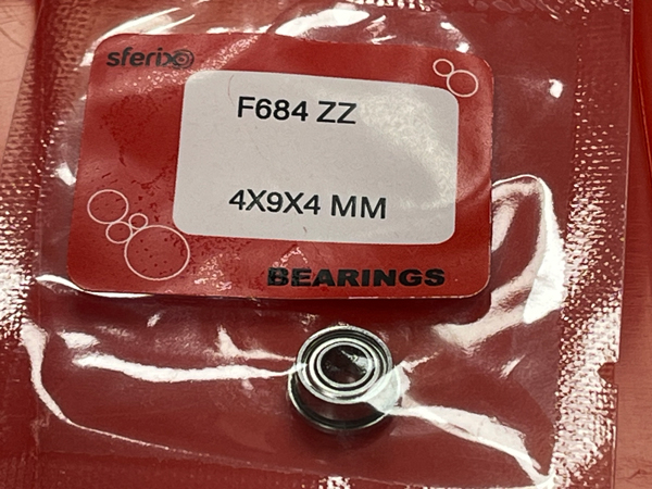 Подшипник F684-ZZ SFERIX размеры 4x9/10,5x4