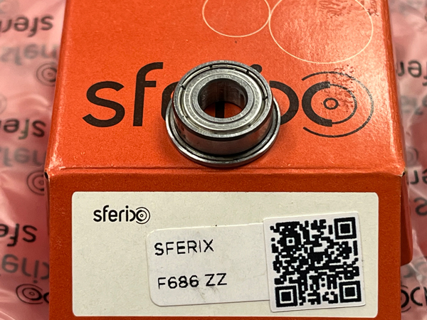 Подшипник F686-ZZ SFERIX размеры 6*13/15*5