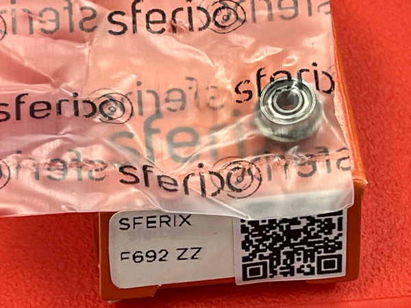 Подшипник F692-ZZ SFERIX размеры 2*6/7,5*3
