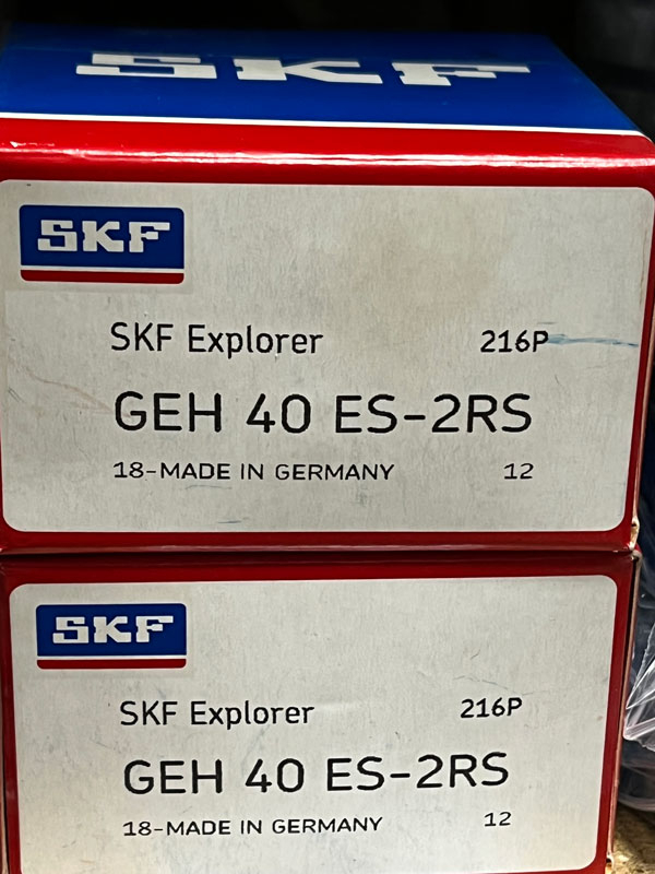 Подшипник GEH40 ES-2RS SKF размеры 40х68х25/40