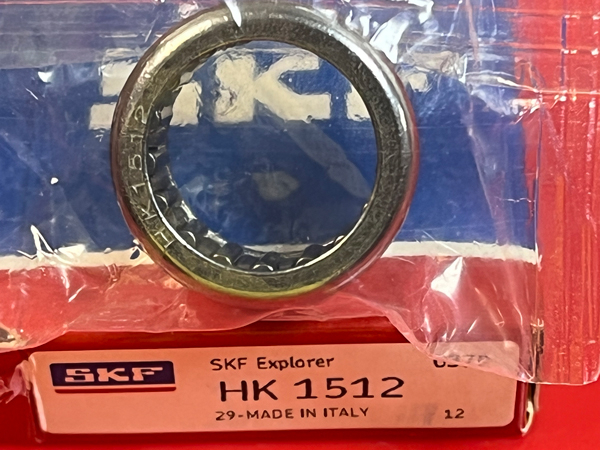 Подшипник HK1512 SKF размеры 15/21/12