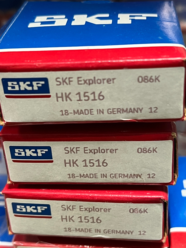 Подшипник HK1516 SKF размеры 15х21х16