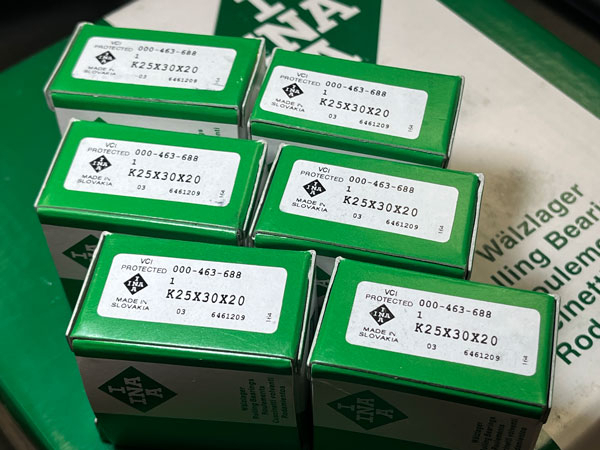 Подшипник K25x30x20 INA аналог К253020 размеры 25/30/20