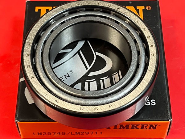 Подшипник LM29749/LM29711 TIMKEN размеры 38,1x65,088x19,812