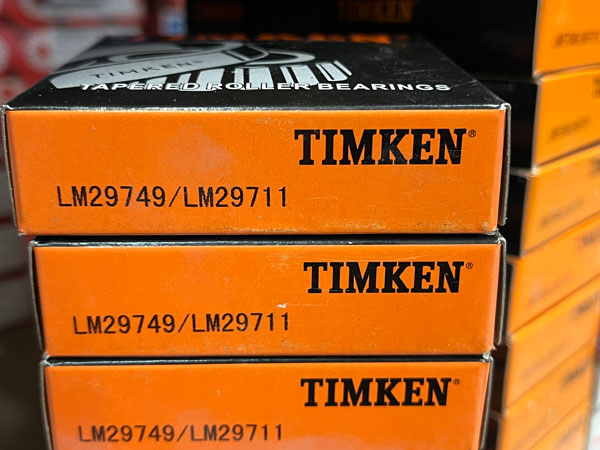 Подшипник LM29749/11 TIMKEN размеры 38,1*65,088*19,812