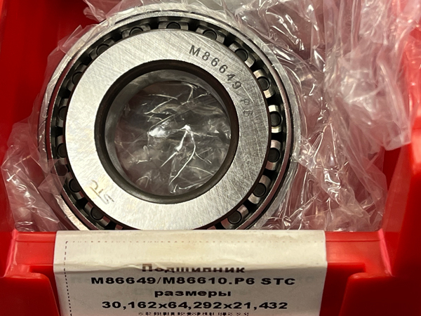 Подшипник M86649/M86610.P6 STC размеры 30,162*64,292*21,433