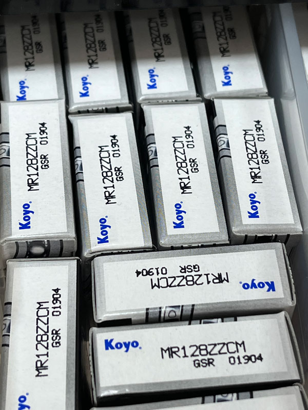 Подшипник MR128ZZCM Koyo размеры 8х12х3,5
