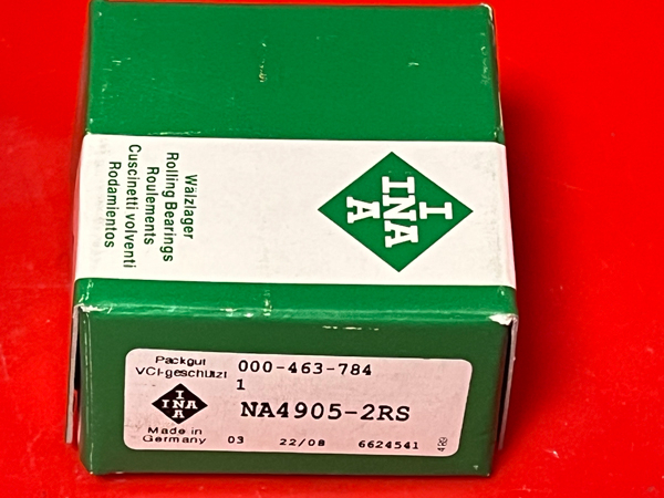 Подшипник NA4905-2RS INA аналог 4244905 размеры 25*42*17