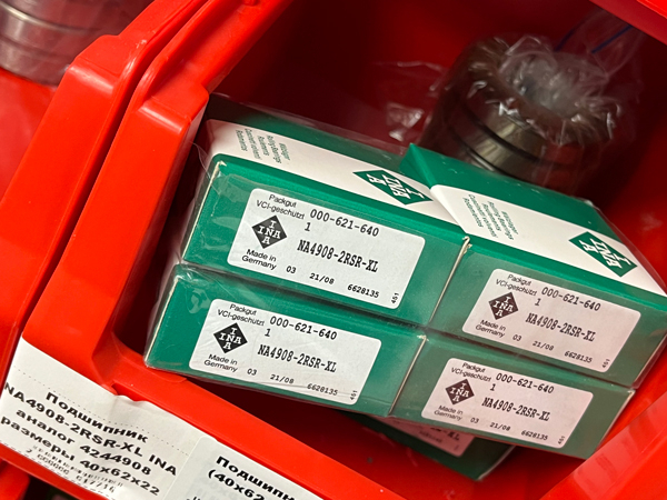 Подшипник NA4908-2RSR-XL INA аналог 4244908 размеры 40*62*22