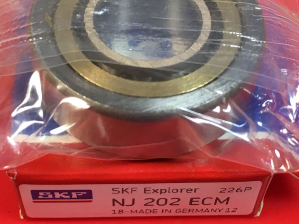 Подшипник NJ202 ECM SKF аналог 42202 Л размеры 15*35*11