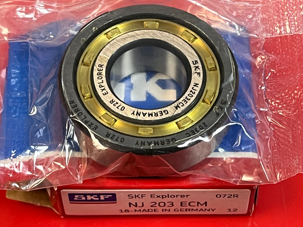 Подшипник NJ203 ECM SKF аналог 42203 Л размеры 17/40/12