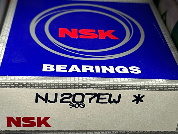 Подшипник NJ207EW NSK аналог 42207 размеры 35x72x17