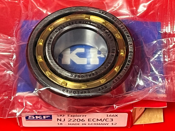 Подшипник NJ2206 ECM/C3 SKF аналог 30-42506Л размеры 30x62x20